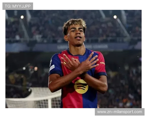 巴塞罗那进攻展开，亚马尔跑位极具穿透